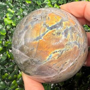 Flashy Labradorite Sphere 75mm